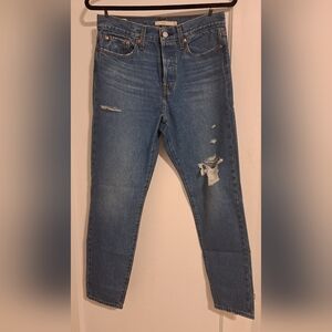 Levi's Classic Blue Denim Jeans